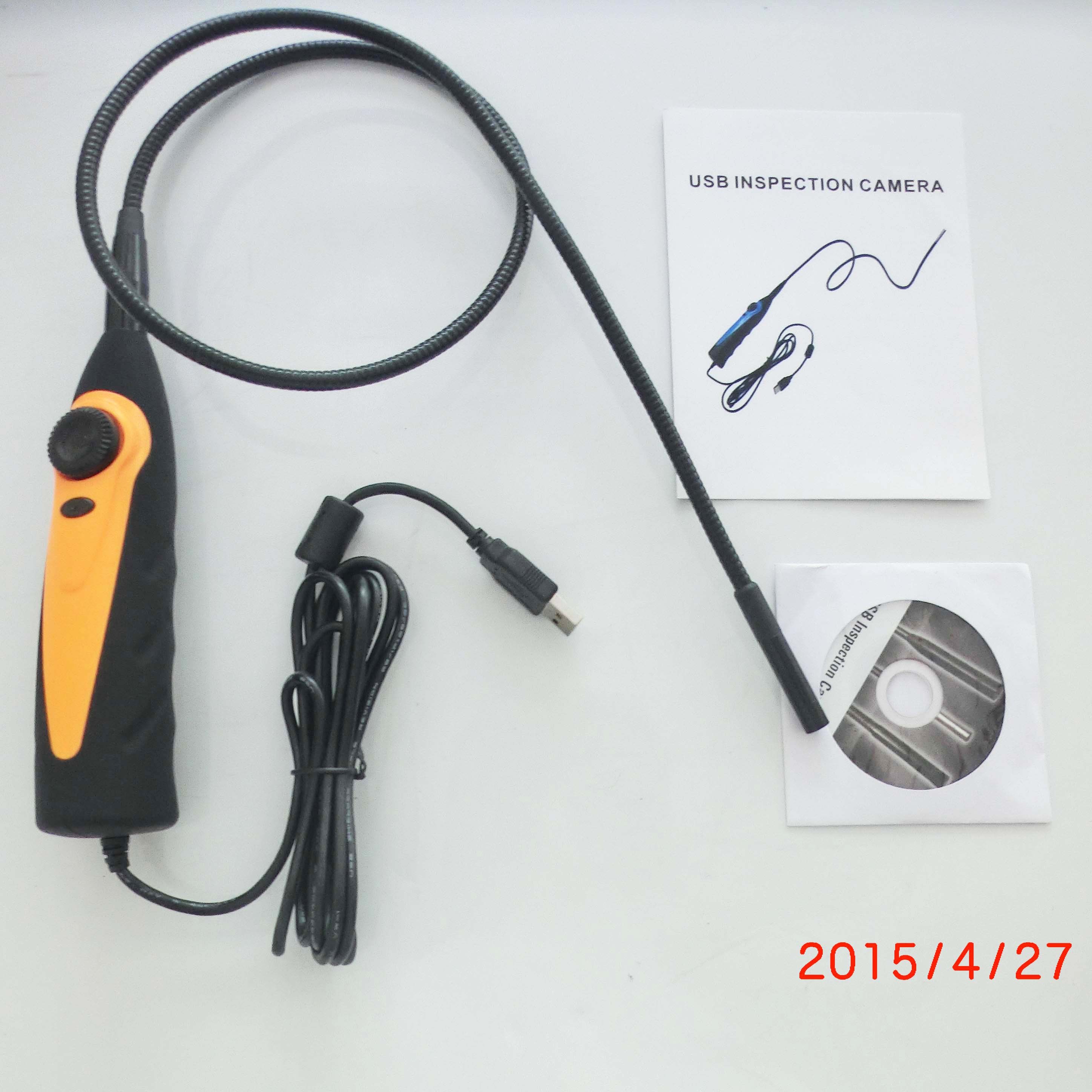 Waterproof/USB Inspection Camera Borescope with Snapshot