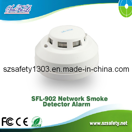 Network-Wired Fire Alarm Smoke Detector Sfl-902