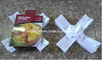 Plastic Baked Potato Stand for Microwave Oven (CY11323)