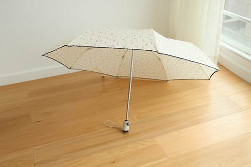 Three Folding Lesbian Auto Open Umbrella for Rainshade