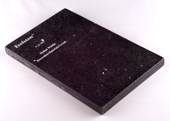 Quartz Sheet / Artificial Stone for Countertop, Wall-Cladding (FLS-007) 