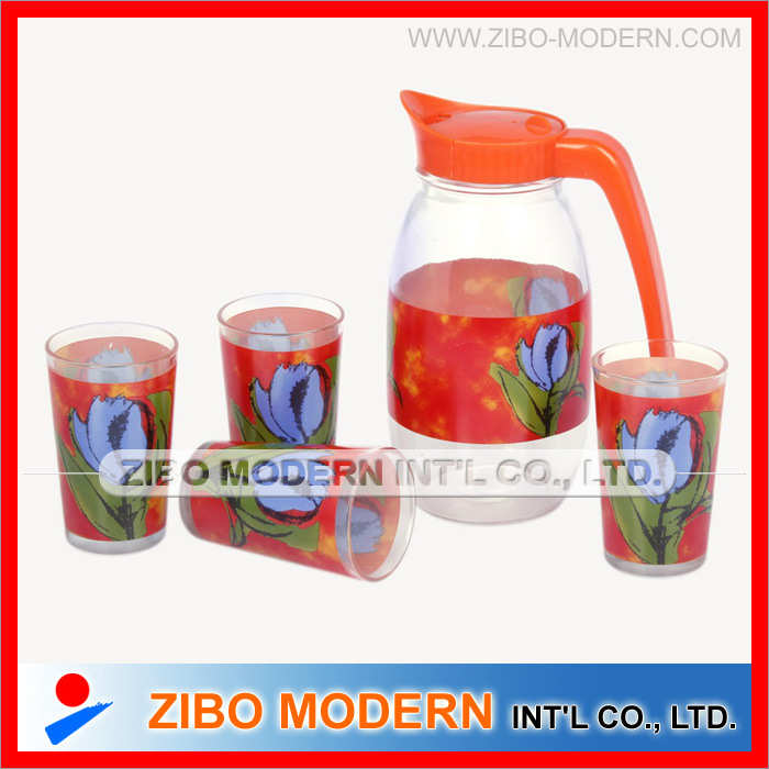 Glass Jug for Water or Juice