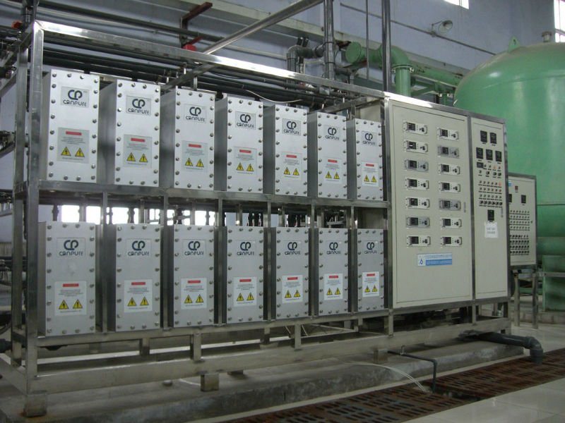 1-100t EDI Module Technology Water Treatment for Ultra-Pure Water Production System