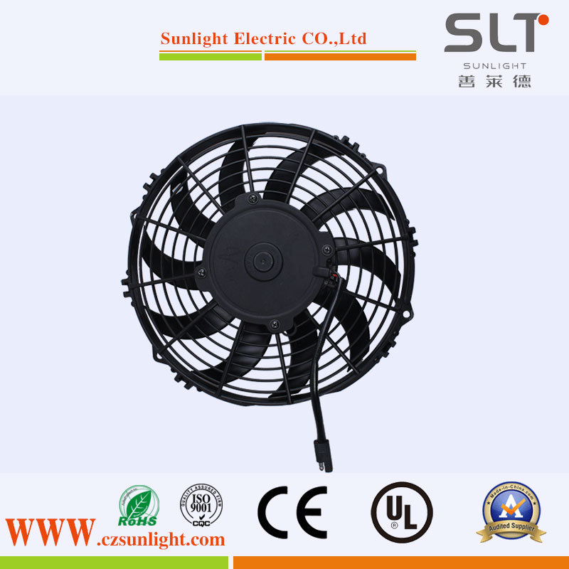 12V 9inch DC Vane Electric Exhaust Axial Fan with New Type