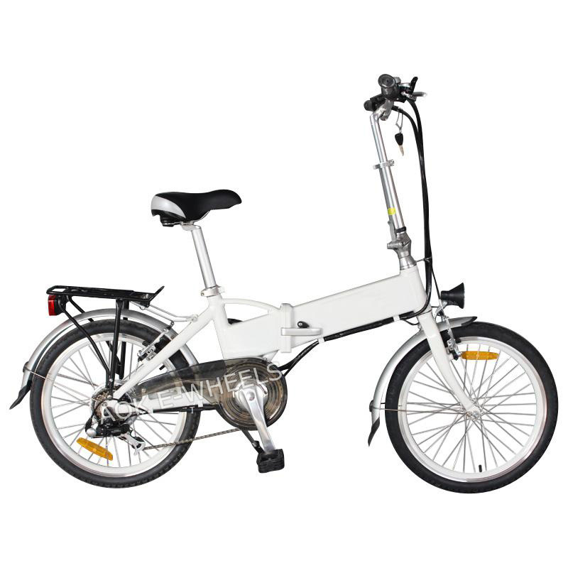 Light Weight Folding Aluminium Alloy Lithium Battery Electric Bicycle (TDE-039B)