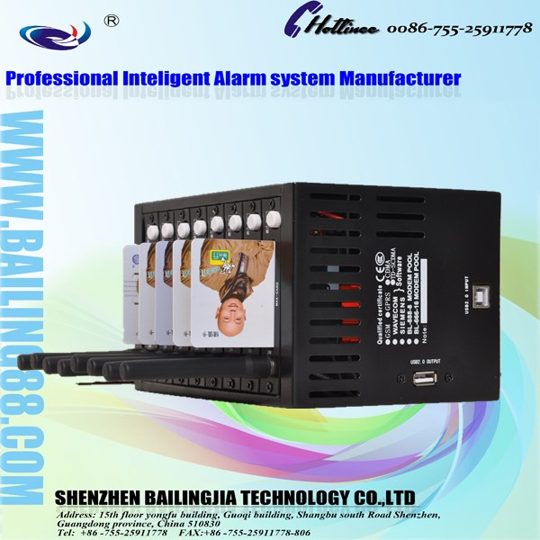 Sierra SL3010 EVDO Modem Pool 8 Port Bulk SMS Sending
