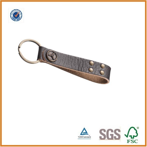 High Quality Faux Leather Key Chain