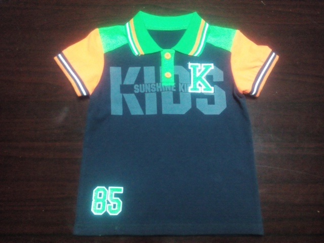 Mix Color Boy Polo Shirt in Children Clothing (kids 85)