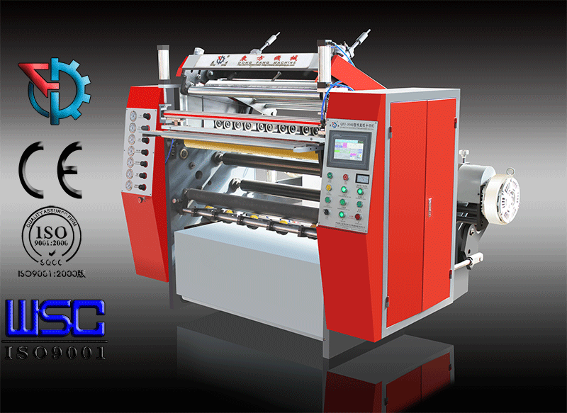 Fax Paper Roll Slitting Machine with France Brand Tension Controller