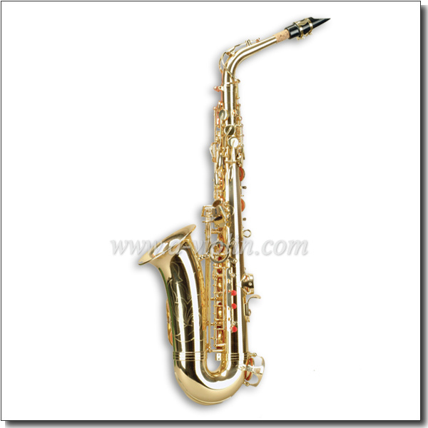 Wholesale Golden Lacquer Alto Saxophone (SP1011G-Y)