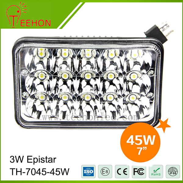 Square 45W LED Work Light with CE RoHS IP68