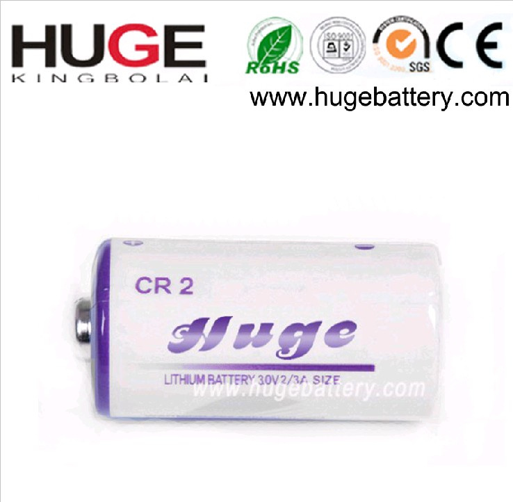 Cr2 / Cr15270 3V Lithium Batteries for Flashlight and Camera