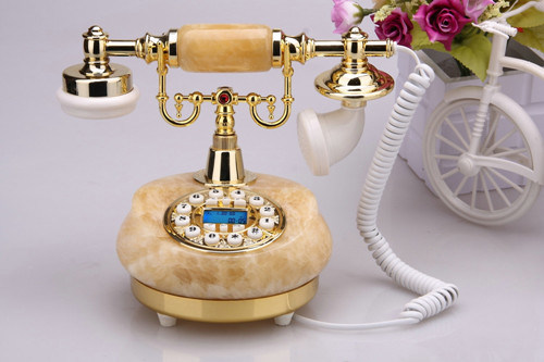 Promotion Telephones Jade Vintage Telephone Model Ms-8100A