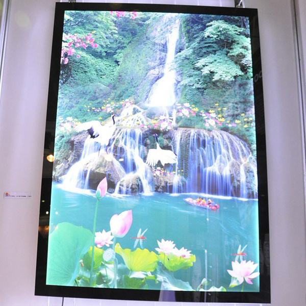 12V High Brightness High Quality New Product Single Side Super Slim LED Magnetic Advertising Light Box Picture Photo Frame