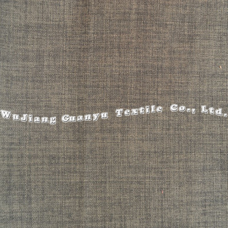 Home Textile Polyester Linen Fabric for Decoration