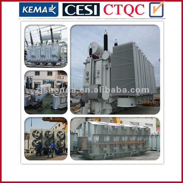 121kv 50mva Power Transformer Kema Certified
