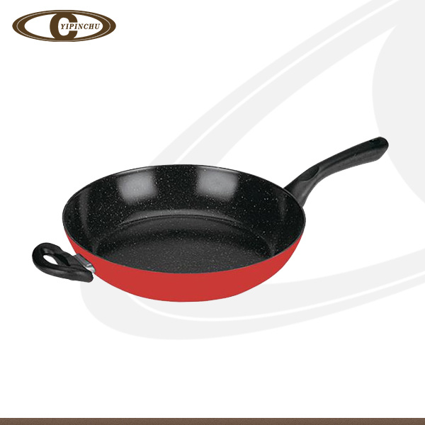 Forged Die Cast Red Non-Stick Coating Wok