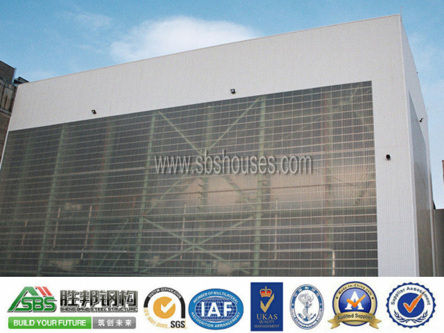 Low Cost Modular Steel Structure Workshop Building