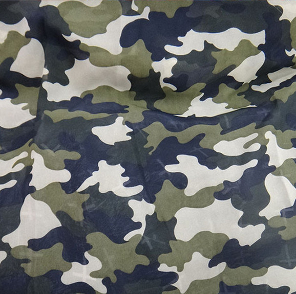 Polyester Fabric Camouflage Chiffon Fabric