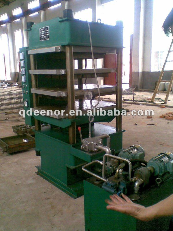 Multilayer Working Hot Plate Rubber Curing Press/Four Pillar Hydraulic Press Plate Vulcanizing Press with Good Price