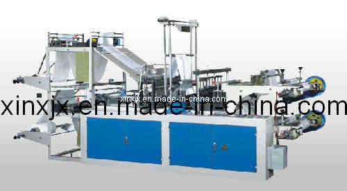 Double Layer Shopping Bag Making Machine