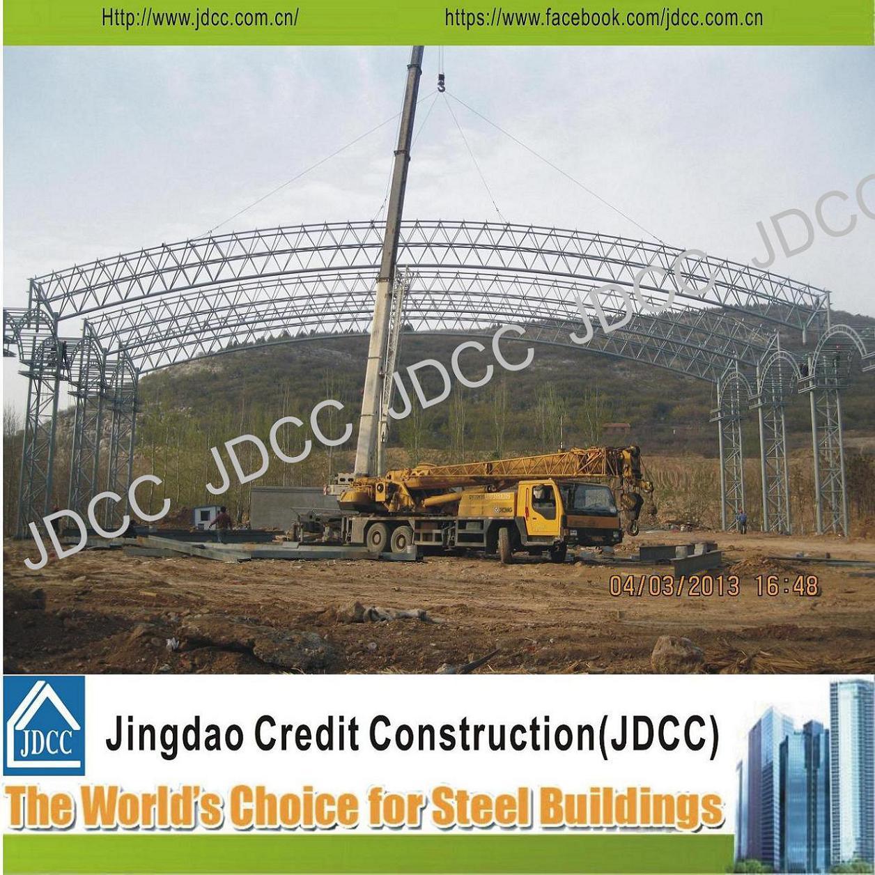 Construction Light Steel Shade Structure