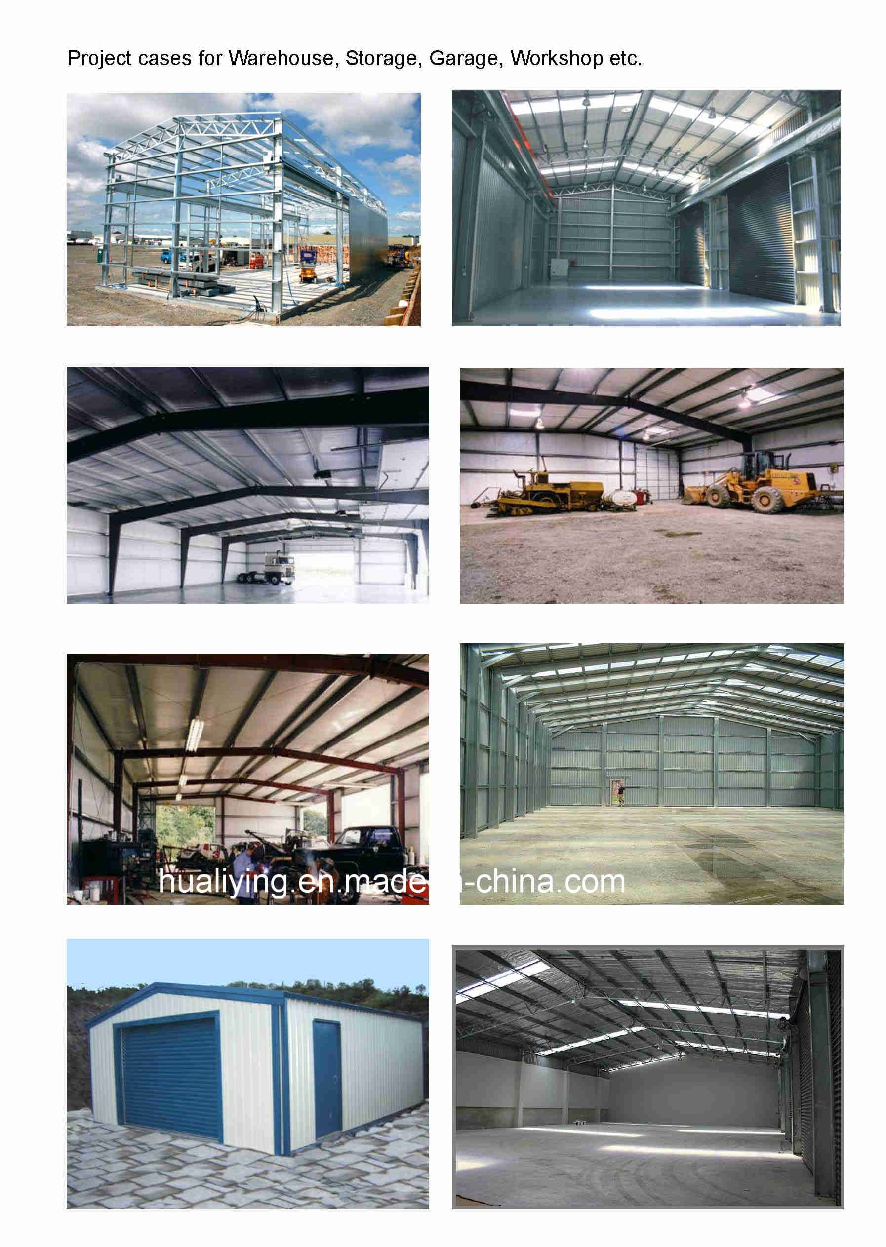 Light Type Steel Workshop Application Pre Engineering Steel Structure Building