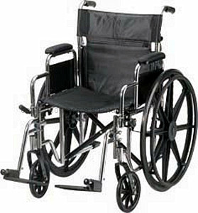 Manual Steel Folding Wheelchair (1203)