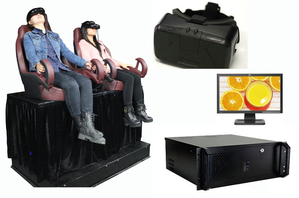 Jmdm Drift and 360° Rotary Simulator with Helmet