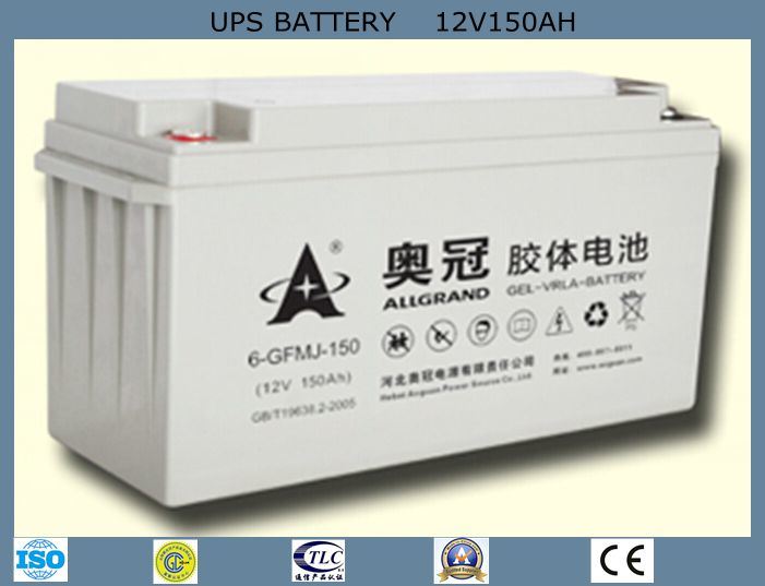 12V150ah Maintenance Free Battery AGM Battery UPS/Telecommunication Battery