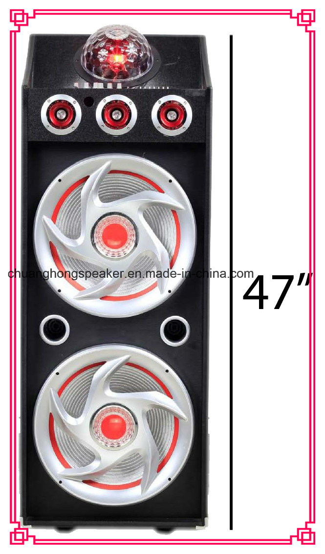 Professional Active Speaker with Mixer+ EQ+Active Light (DJ-3041)