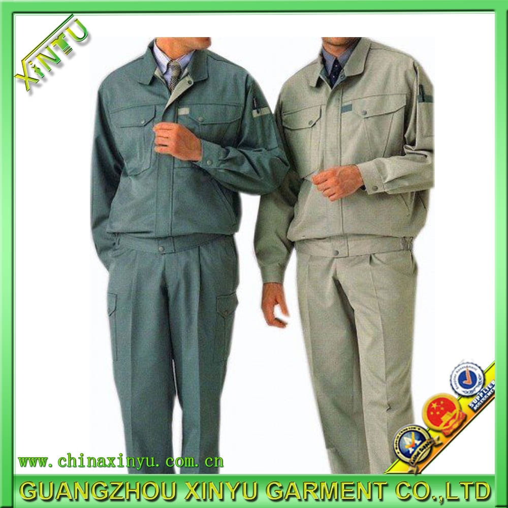 2014 New Design Ordinary Men's Working Uniform (customize)