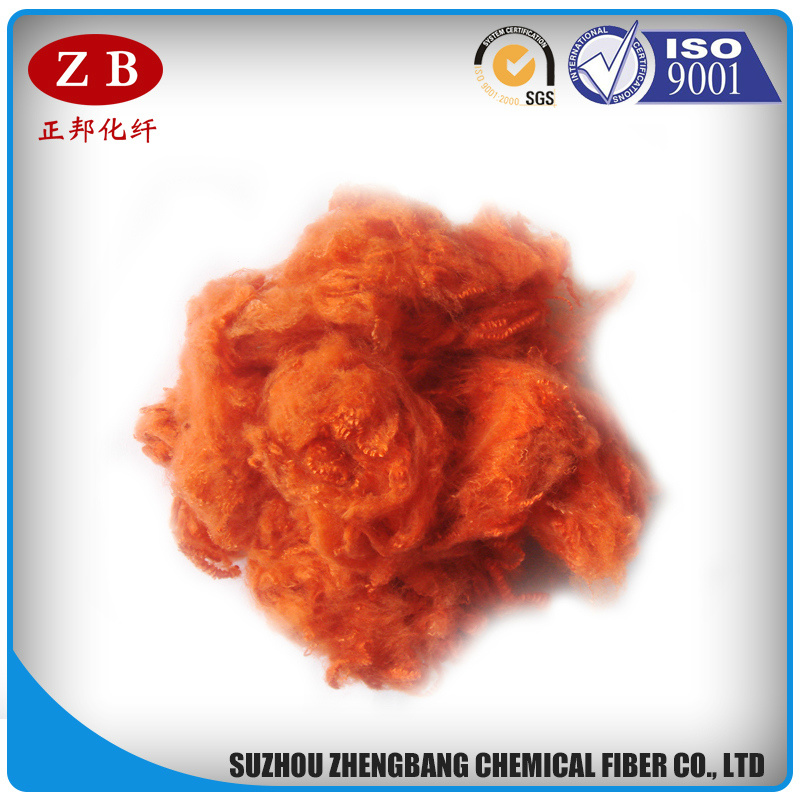 100% Recycled Dyed Polyester Staple Fiber for Acoustic Panel