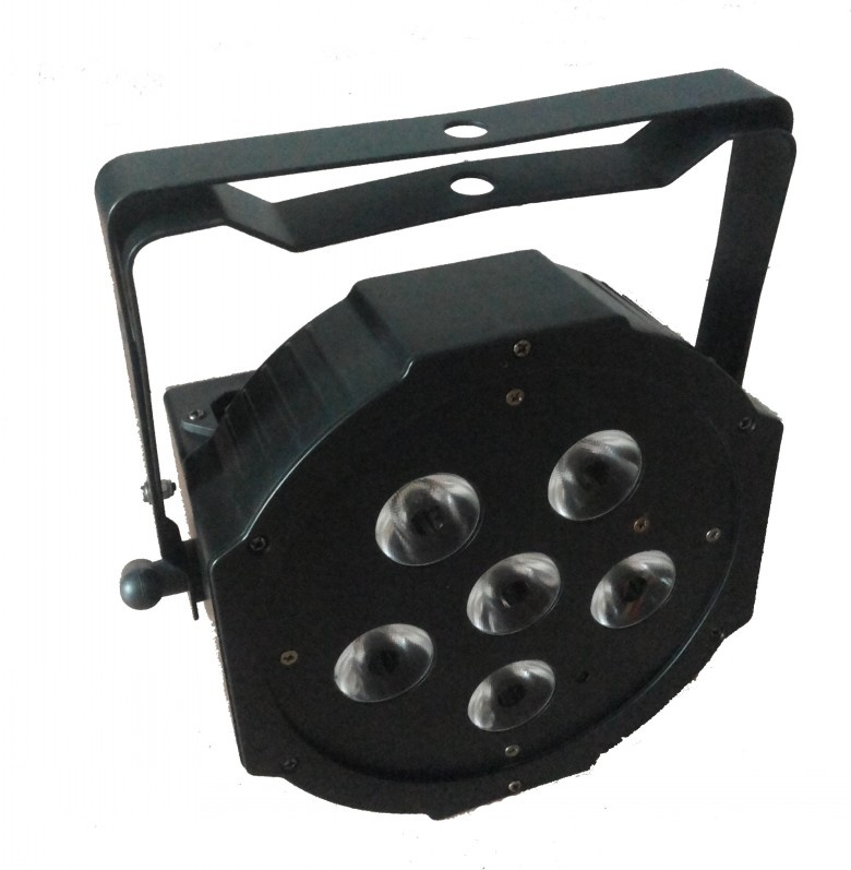 6PCS 10W RGBW 4 in 1 Thin LED PAR Light