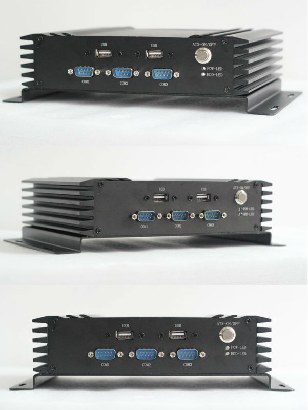 Fanless Thin Client Computer with 2*Ethernet LAN