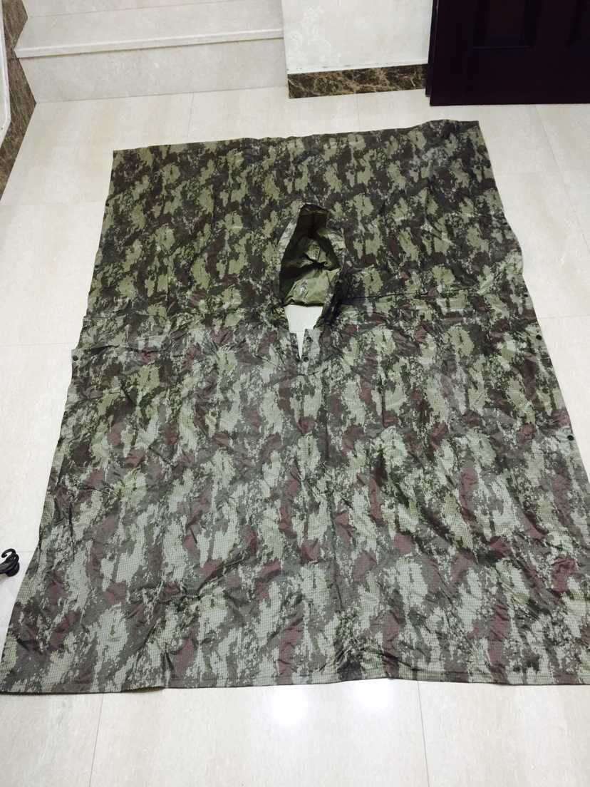Military Digital Camouflage Poncho for Army Police Use