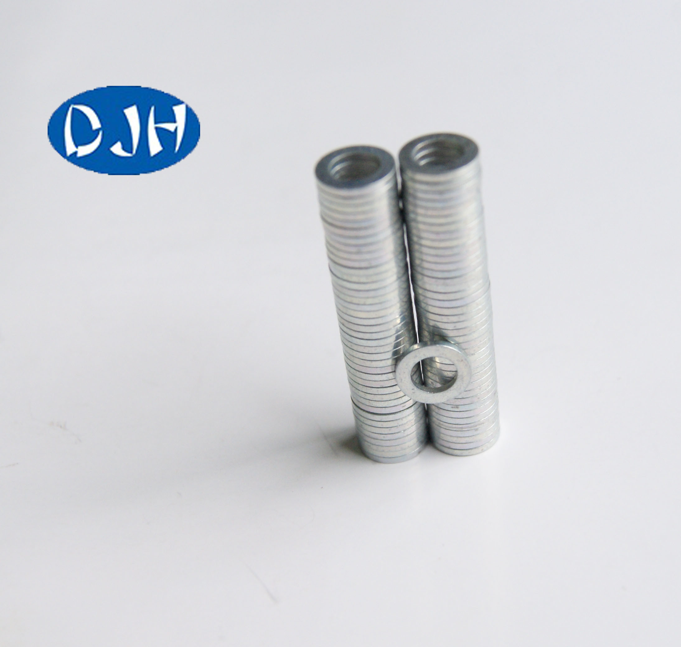 N52 Strong Permanent (D6.5*D3.91mm) Nickel Ring Neodymium Magnet