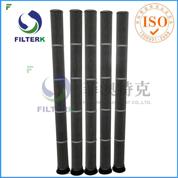 Antistatic Pleated Bag Filters for Cement Dust