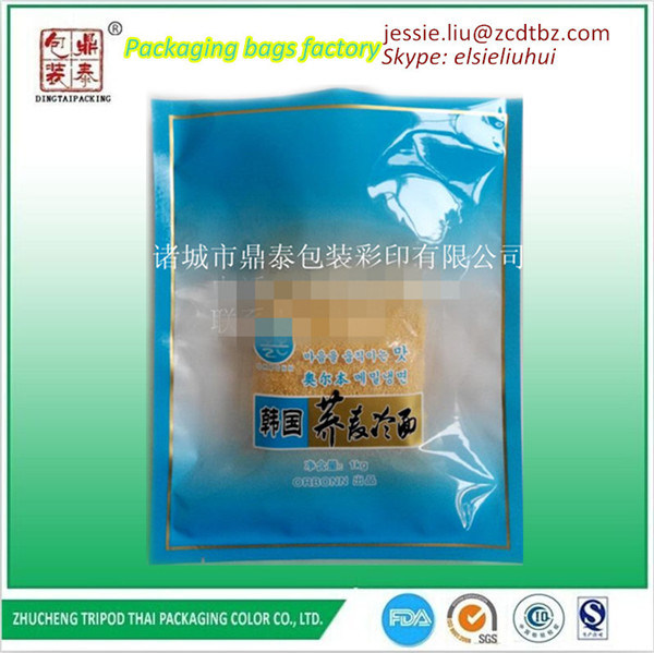 Manufacturer Custom Color Printing Plastic Food Packaging Bag