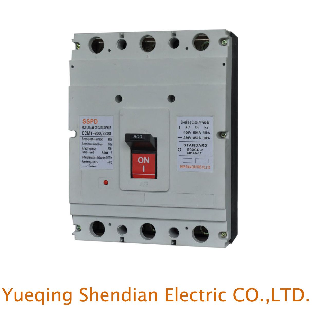 Cm1-800n 3p Moulded Case Circuit Breaker (MCCB) (CM1-800N 3P)