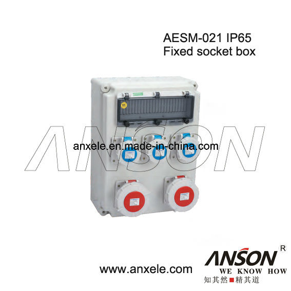 IP67 Fixed Socket Box Weatherproof Power Distribution Board