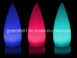 LED Light Table Decoration in RGB, Rechargeable, Plastic LED Furniture