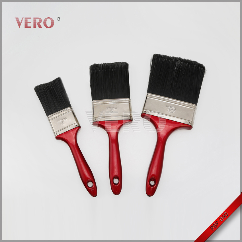 Black Bristle Paintbrush Red Color Handle to Middle East 