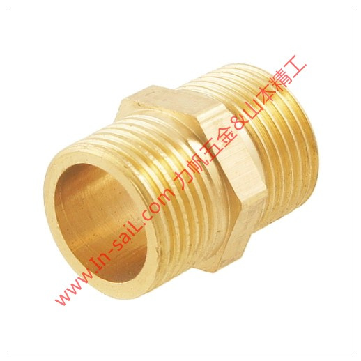 Brass Coupling Part with Male Connections