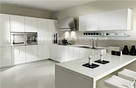 3cm White Color Engineer Artificial Quartz Stone
