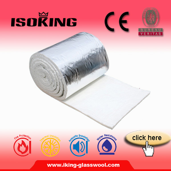 High Temperature Aluminum Foil Ceramic Fiber Wool