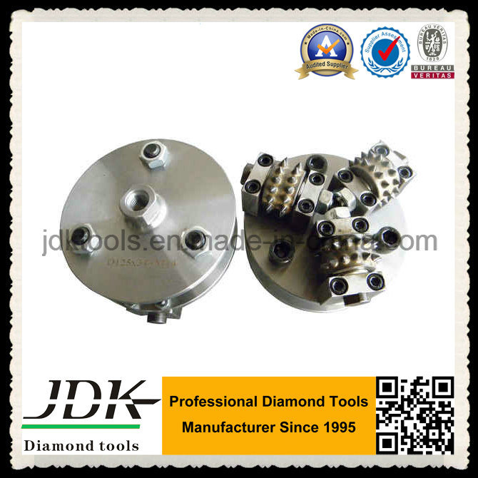 3t Diamond Bush Hammer Wheel for Stone Grinding