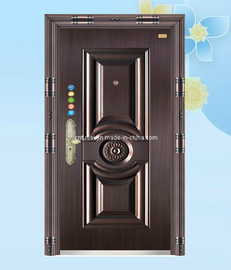 High Quality Steel Door Iron Doo Swing Door Export to Egypt & Nigeria (Fd-539)