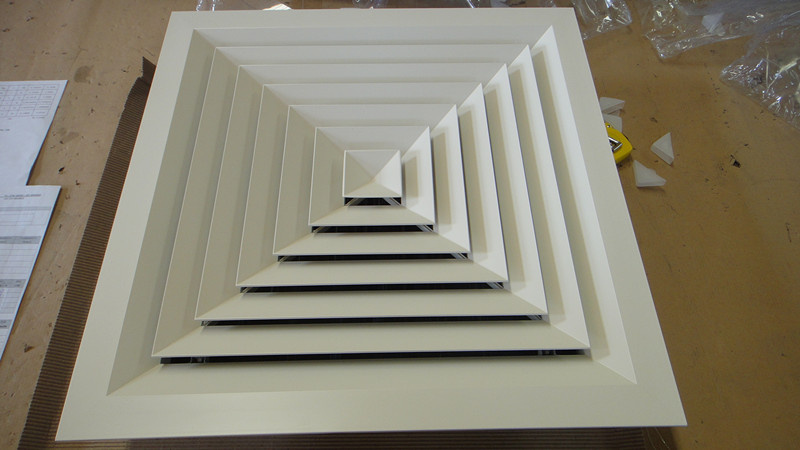 Ventilation 4 Way Louver Faced Diffuser