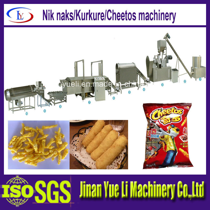 Jinan Cheetos Snack Food Machine Extruder